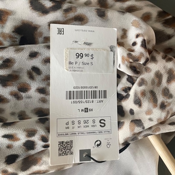 Zara animal print dress - Picture 3 of 4